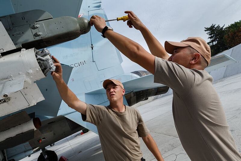 La vita quotidiana in una base russa in Siria 6
