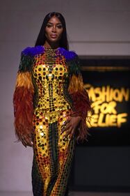 Naomi Campbell alla London Fashion Week: foto 7