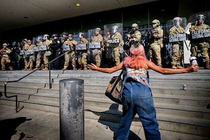 Proteste e scontri a Los Angeles 3