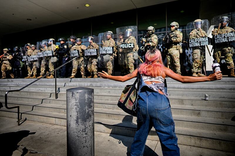 Proteste e scontri a Los Angeles 3