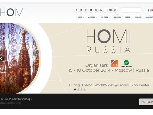 Oltre 78mila visitatori per gli stili di vita di Homi che debutta in Russia