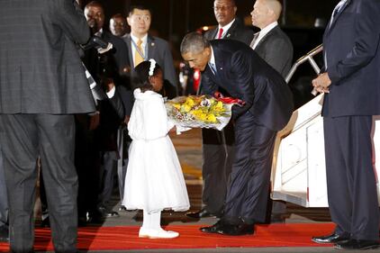 Obama in Kenya: incontra la sua sorellastra 5