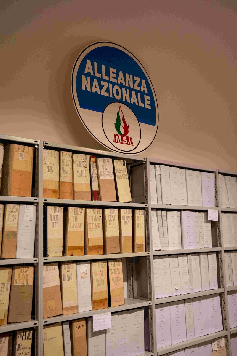 L'archivio della Fondazione Tatarella a Bari 13