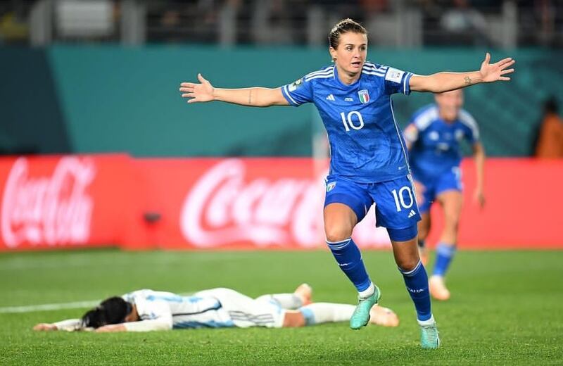 Cristiana Girelli decide, ancora una volta, il destino azzurro (via Figc)