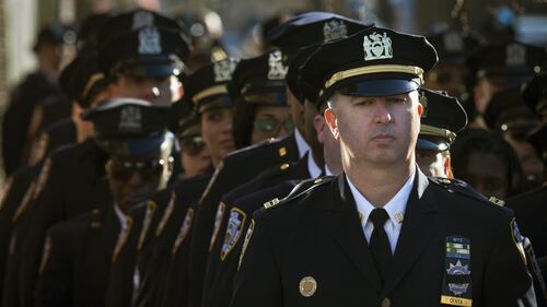 New York, l'addio ai due poliziotti uccisi 13