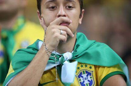 La disperazione dei tifosi brasiliani 29