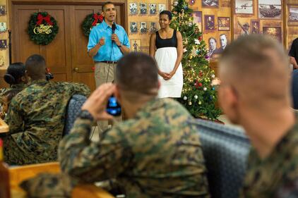 Il natale degli Obama 9