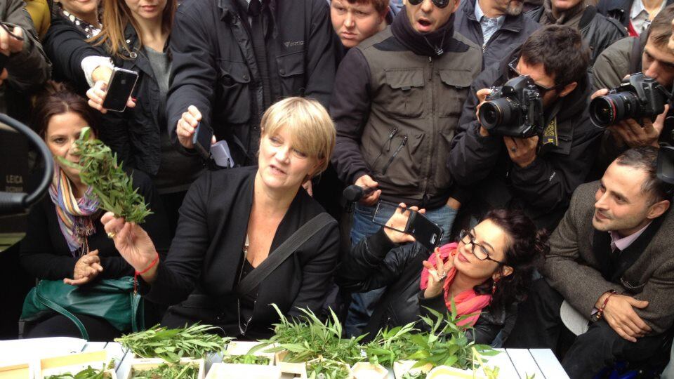La radicale Bernardini prosciolta, coltivare cannabis non è reato