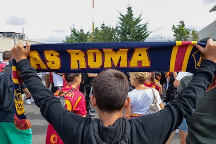 Roma giù pazza per Lukaku, spunta un murale 9
