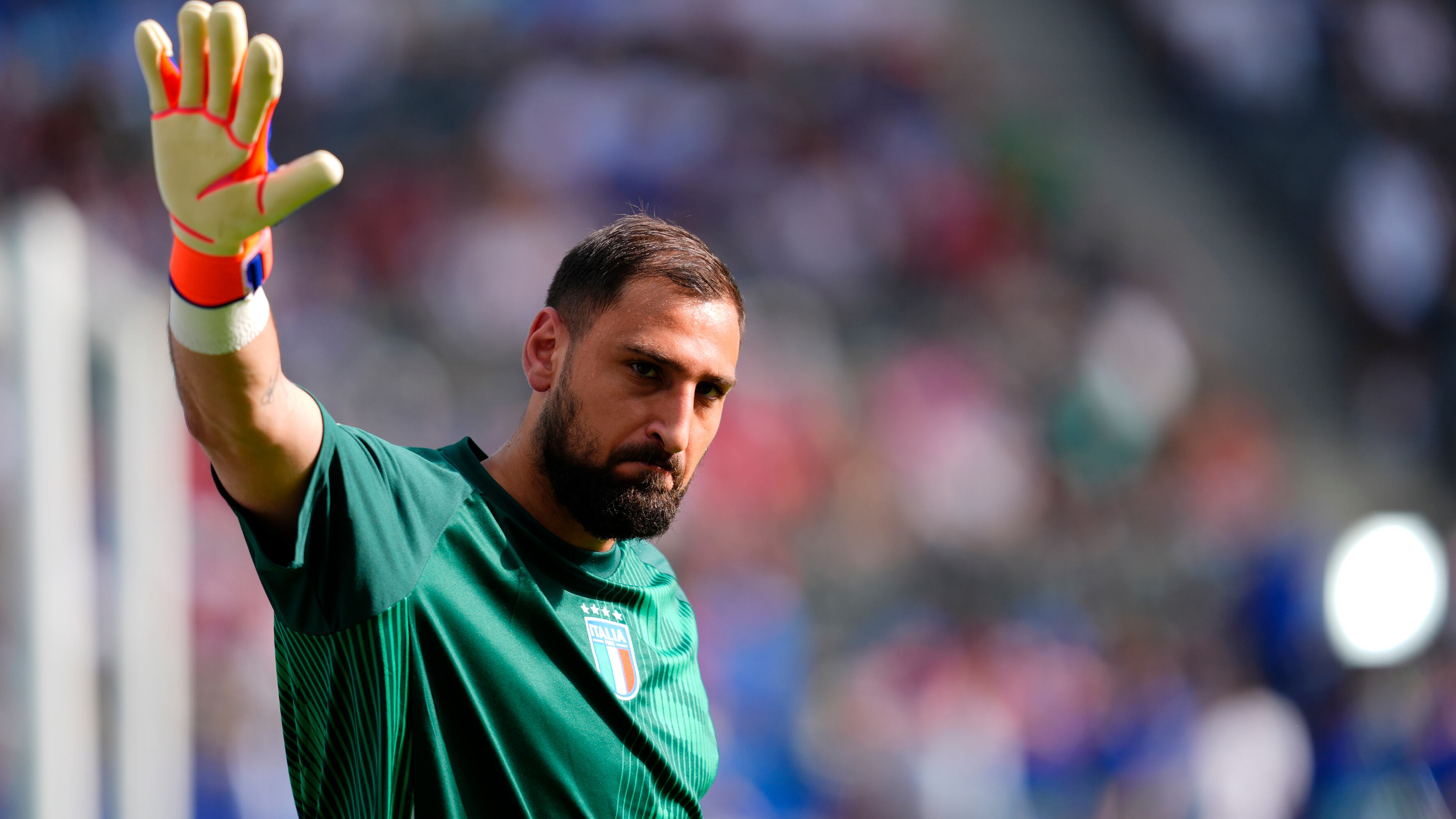 Gigio ci mette mani e faccia Così fa un vero azzurro