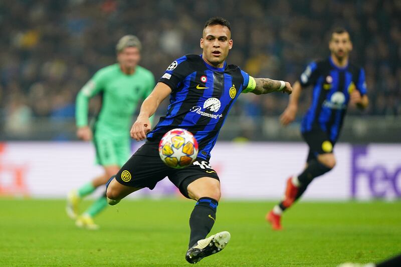 Lautaro Martinez Inter Atletico Madrid