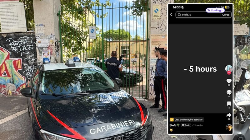 Lo spray urticante in classe, poi le coltellate alla prof in diretta social. L’aggressione choc del 13enne a Roma
