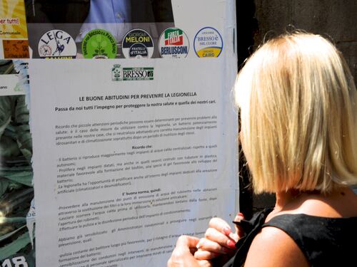 Allarme nel Milanese: terza vittima della legionella