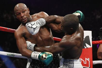 Il match tra Floyd Mayweather e Andre Berto 7