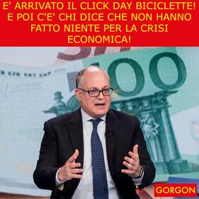 Ecco la satira del giorno. Arriva il Click Day biciclette 1