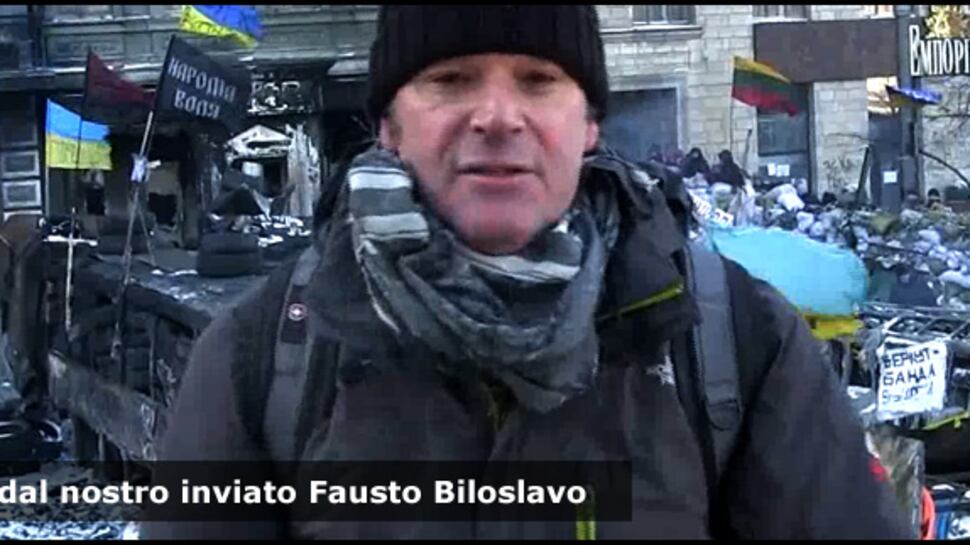 Tra le barricate di Kiev