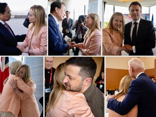 Meloni apprezzata al G7. E i dem rosicano: "Normali cordialità"