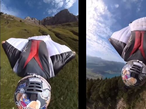 Base jumper precipita dopo il lancio e perde la vita, tragedia sulle Tofane