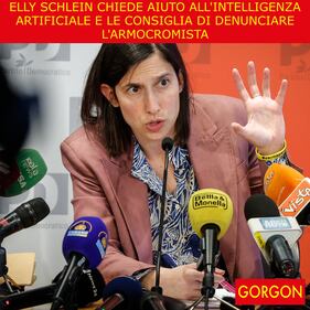 La satira del giorno. La Schlein chiede aiuto 1