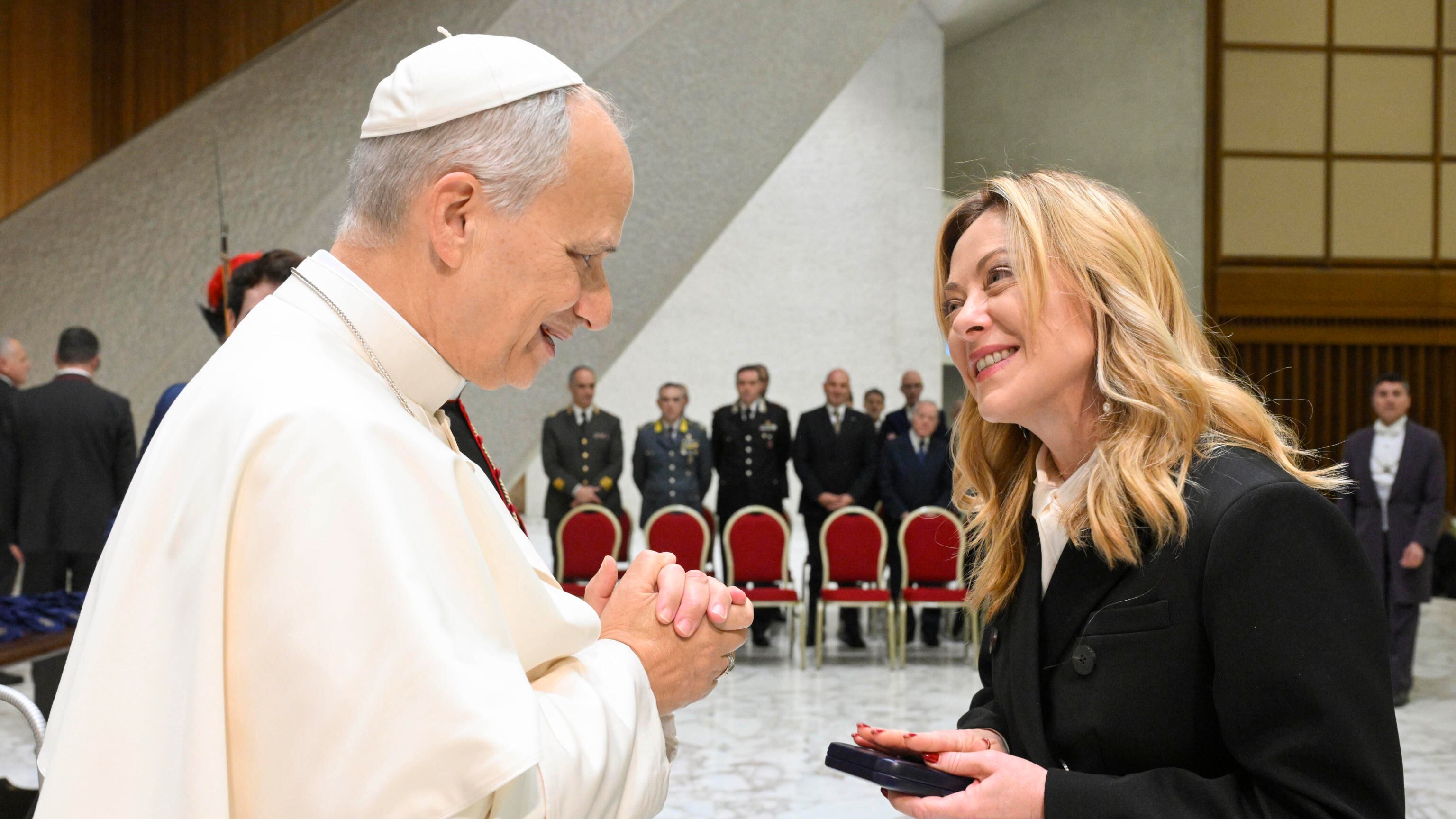 Meloni dal Papa per l'udienza per la fine del Giubileo