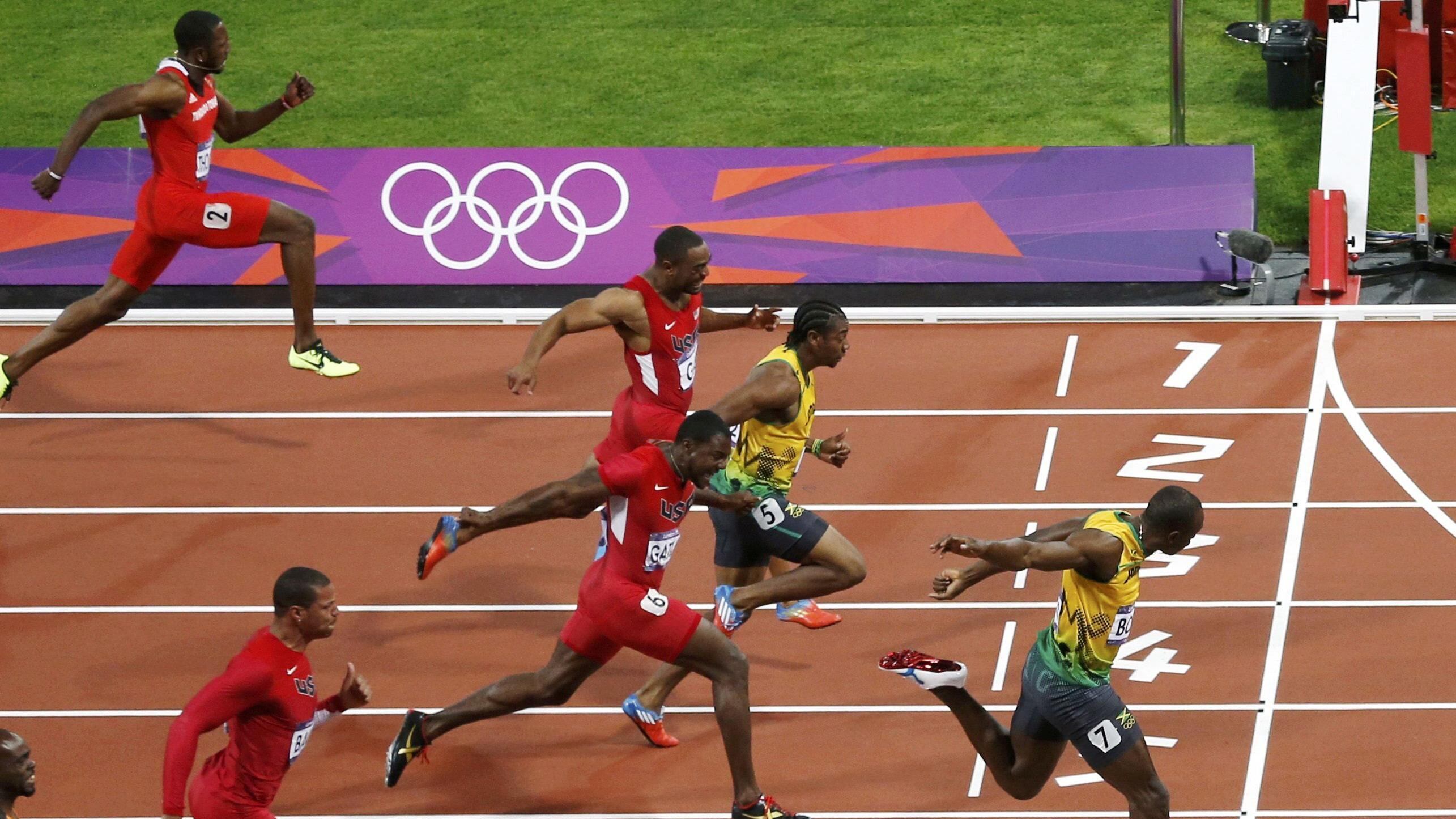 È Bolt l'uomo-jet di Londra Cambia stile per lo storico bis