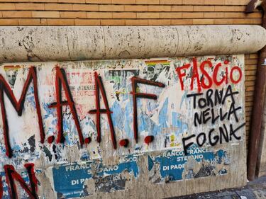 Minacce di morte e slogan cupi: odio "rosso" contro gli studenti di destra 7