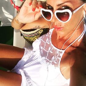 Guendalina Canessa: topless in palestra su Instagram 2