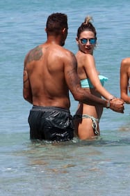 Satta e Boateng: coccole e baci al mare 4