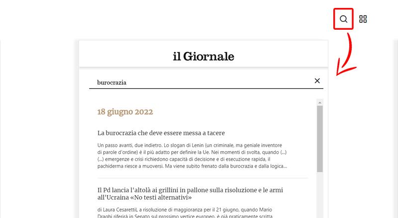Il Giornale Digitale - Ricerca
