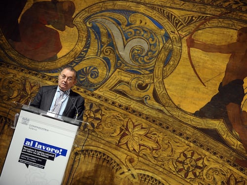 Il no di Squinzi ai migranti: "La priorità sono gli italiani"
