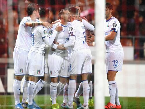 L'Italia suona l'ottava sinfonia: gli azzurri ne fanno cinque al Liechtenstein