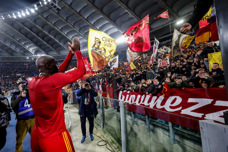Lukaku gol Roma Napoli
