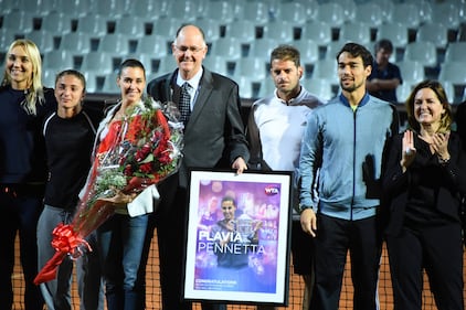 Flavio Pennetta si commuove a Roma 15
