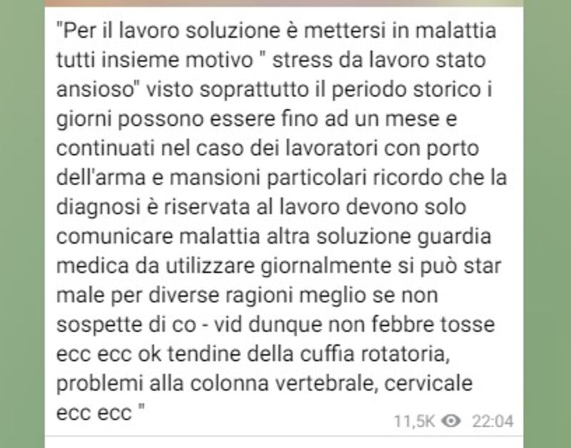 Le chat dei no vax, tra 5