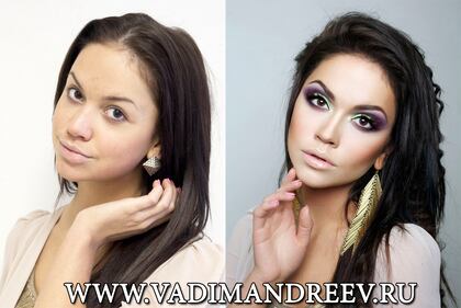 Vadim Andreev: il make-up artist dei miracoli "Before and after" 3