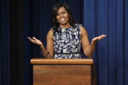 Michelle Obama, elegante e sexy per Vogue 1