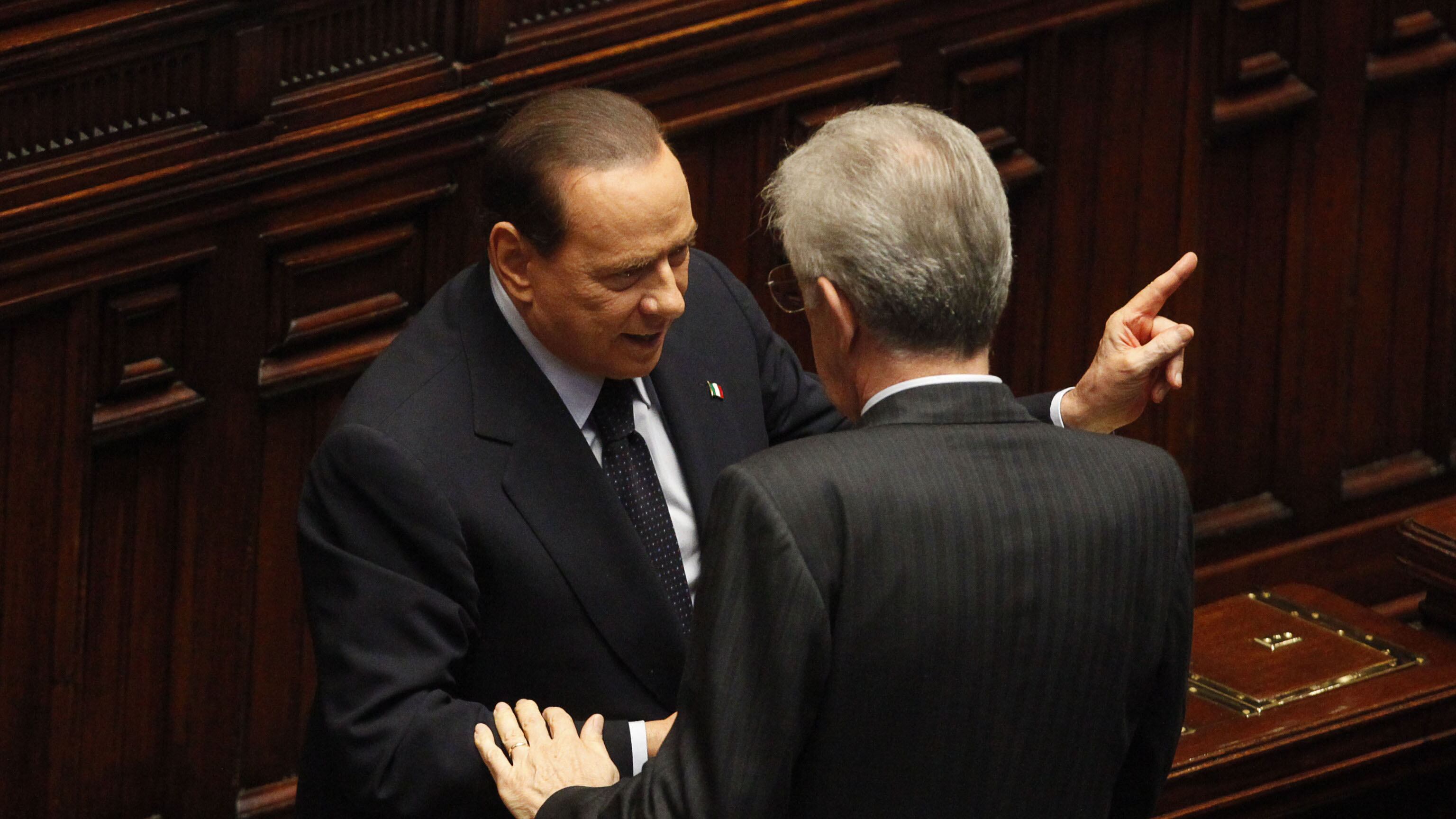 Monti: "Intesa col Pdl ma senza Berlusconi". Alfano: "Se lo scordi"
