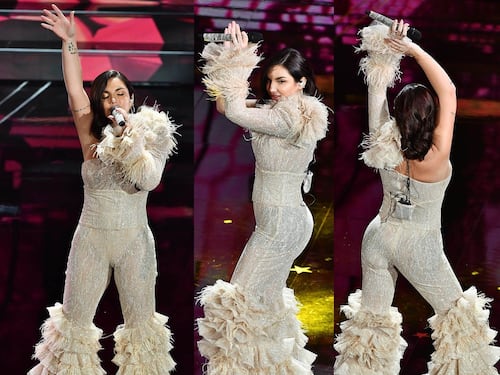 Elettra Lamborghini sdogana il twerking sul palco dell'Ariston