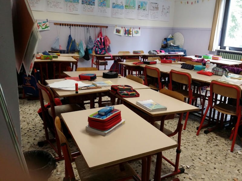 Torino, crollo a scuola 6