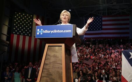 Hillary Clinton festeggia a Brooklyn 10