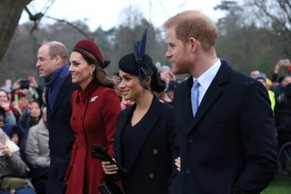 Meghan Markle e Kate Middleton sorridenti insieme: foto 4