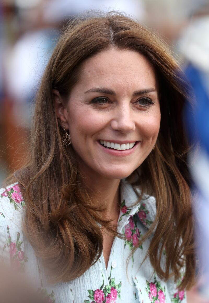 Kate Middleton, nuovo look a fiori: foto 2