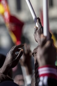 Manifestazione a Roma 13