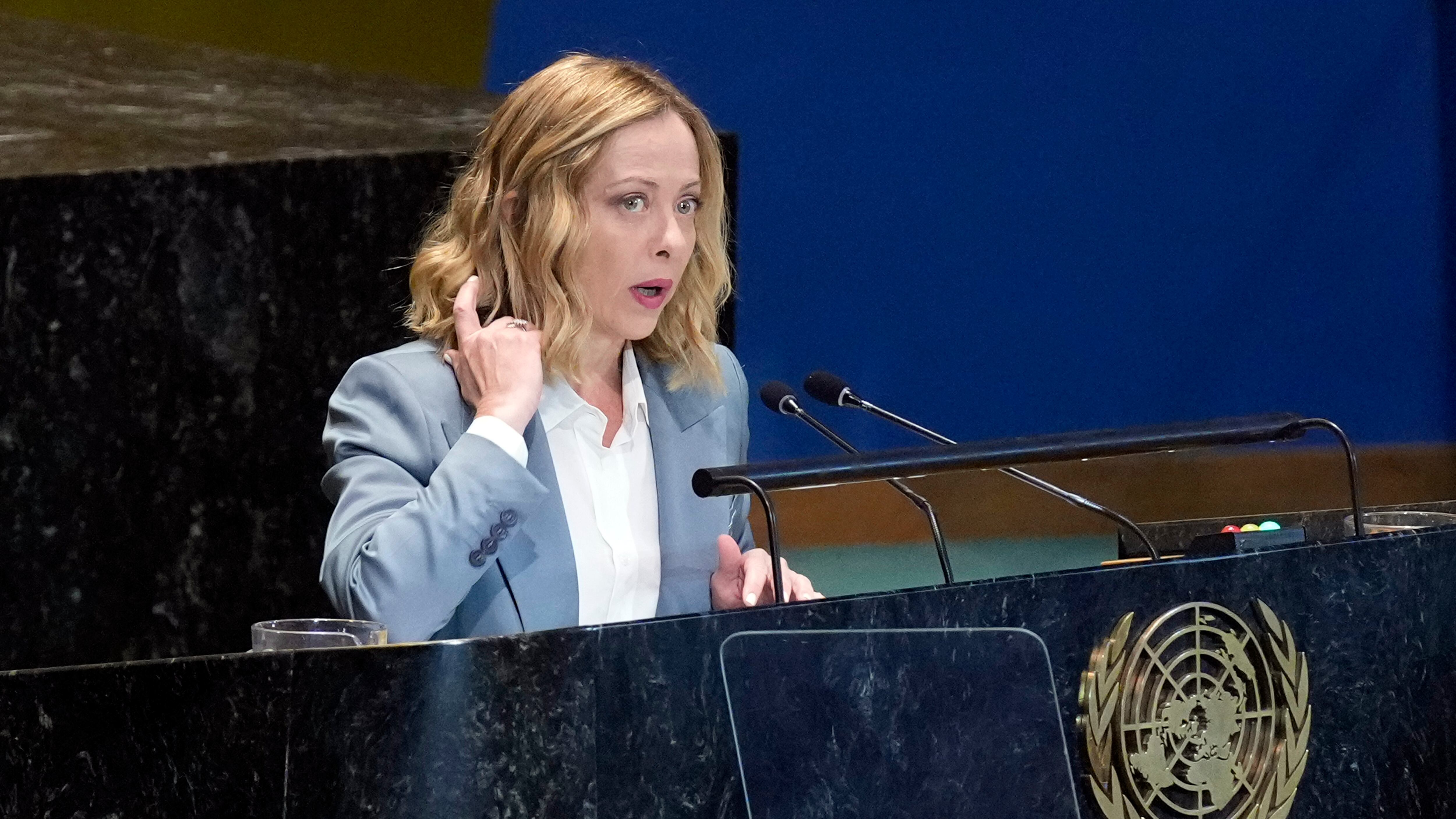 "Sì alla riforma Onu, ma no a nazioni di serie B". Il discorso di Meloni al Palazzo di Vetro