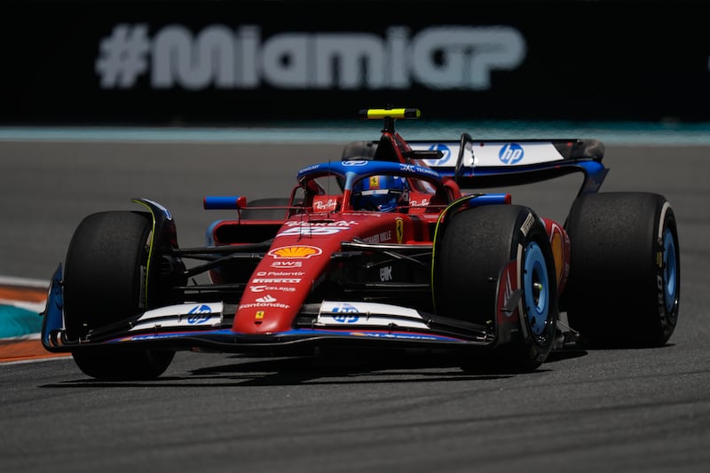 F1 Miami FP1 Sainz