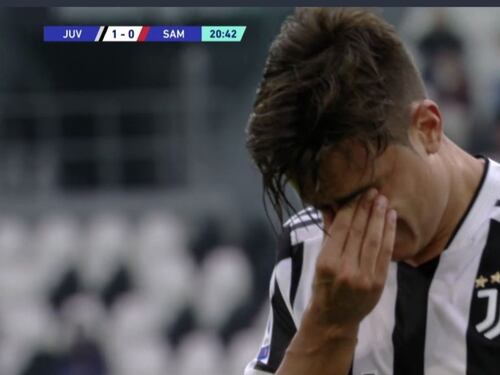 La prodezza, l'infortunio e poi le lacrime: il destino di Dybala