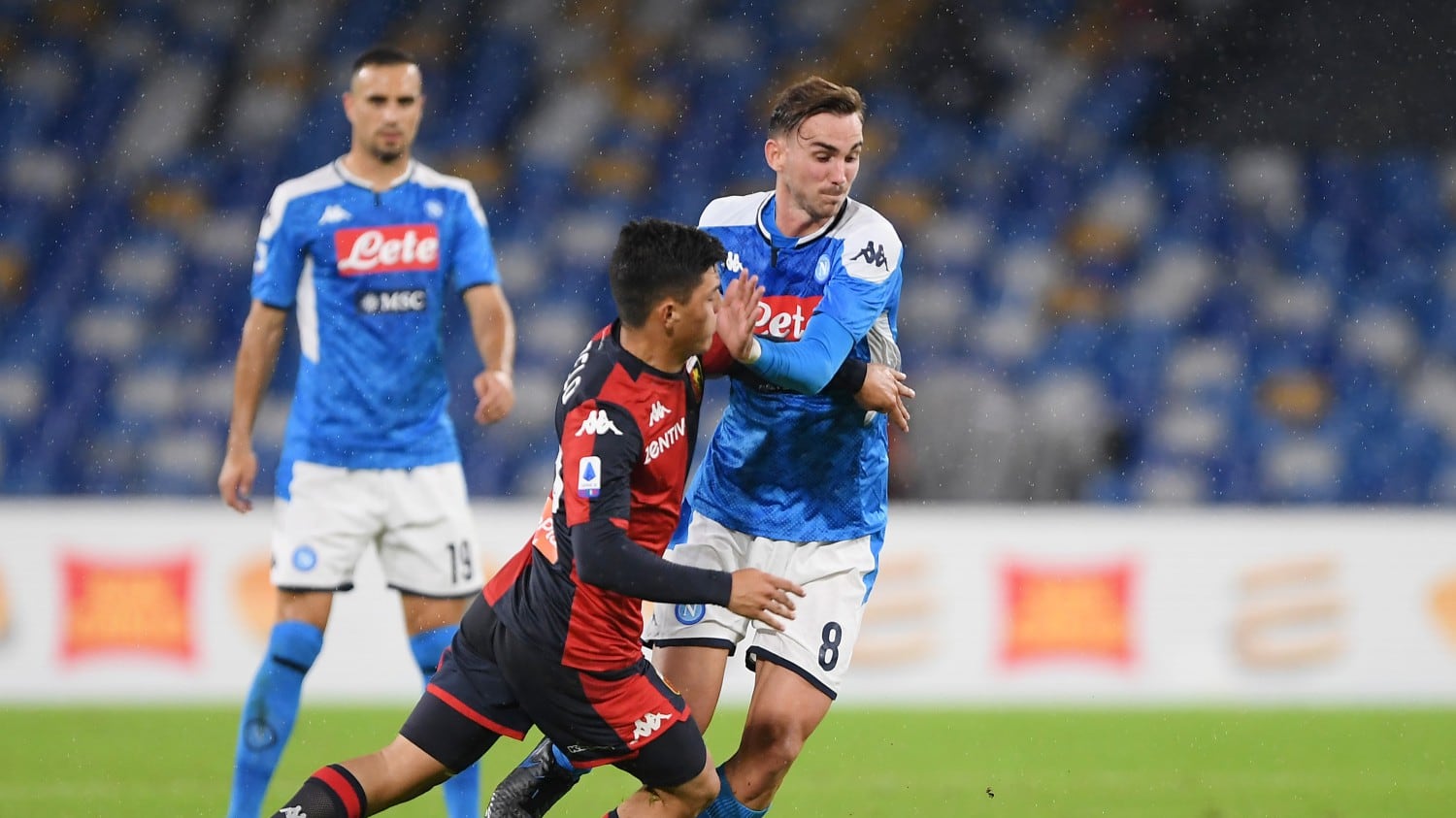 Il Napoli non scaccia la crisi: 0-0 contro il Genoa tra i fischi del San Paolo