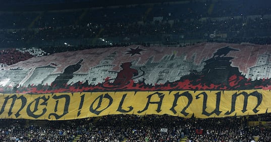 Il derby di Milano vinto dalle due curve 10