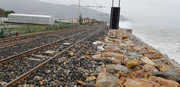 mareggiata liguria