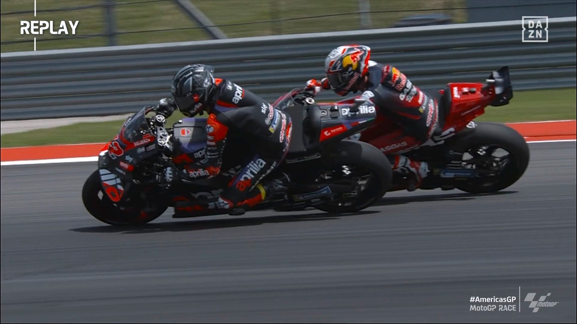 MotoGP, ad Austin trionfa l’Aprilia di Vinales dopo una rimonta storica